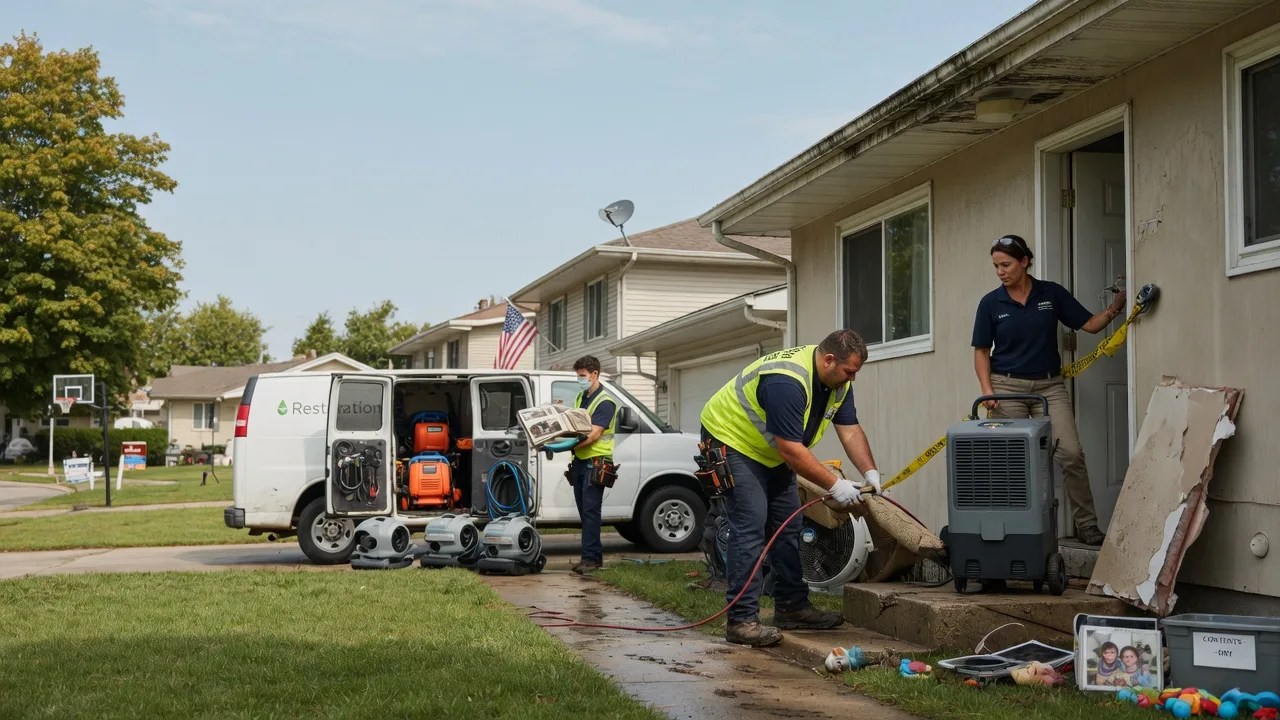 Water Damage Restoration in Ixonia, WI near me